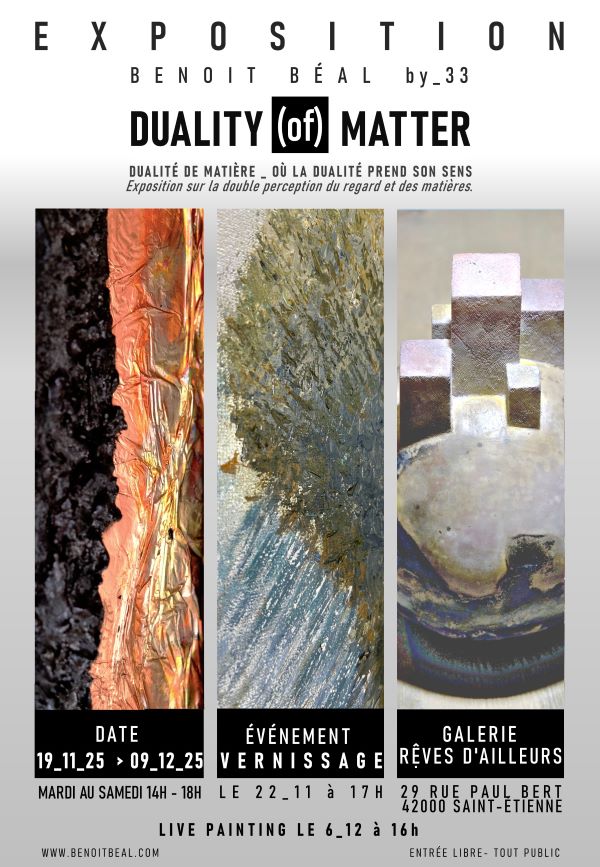 Exposition novembre by33 Benoit Beal artiste