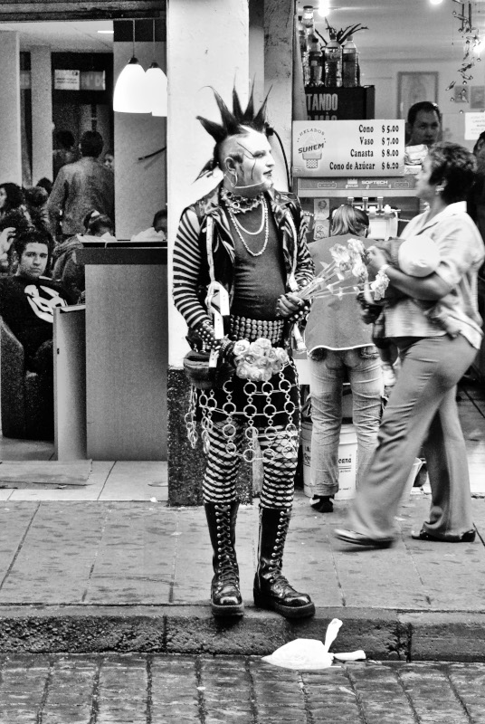 skinhead offline photo noir et blanc Benoit Beal photo noir et blanc
