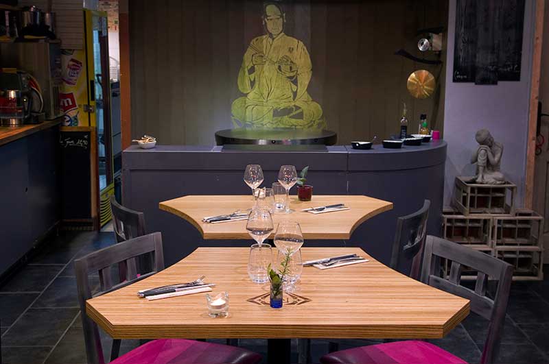 table rendezvous bol appetit restaurant design asiatique Vietnamien