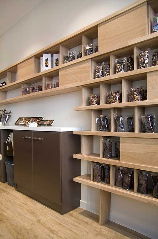 Etagère et casier rangement chocolat créer nombre or pour une harmonie esthétique