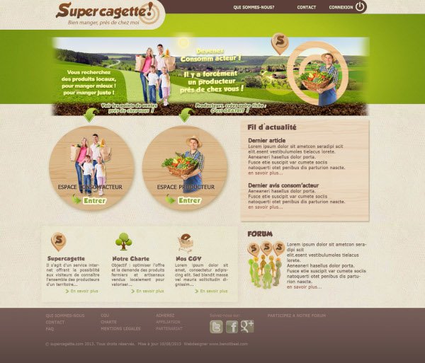 site supercagette webdesign 42