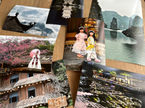 Ensemble tirages photos vietnam