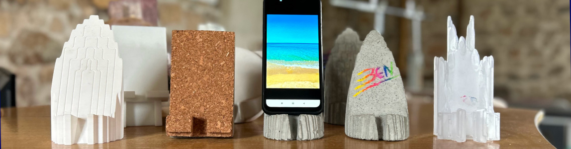 Support smart phone design art personnaliable